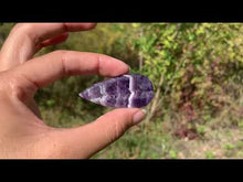 Charger et lire la vidéo dans la visionneuse de la Galerie, VENDU Améthyste chevrons 26