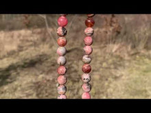 Charger et lire la vidéo dans la visionneuse de la Galerie, Perles en rhodochrosite entre 6 et 10mm