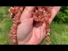 Charger et lire la vidéo dans la visionneuse de la Galerie, Perles en pierre de soleil, forme chips