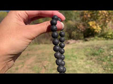 Charger et lire la vidéo dans la visionneuse de la Galerie, Perles en pierre de lave entre 4 et 16mm