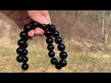 Charger et lire la vidéo dans la visionneuse de la Galerie, Perles en obsidienne noire entre 4 et 18mm