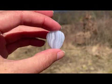 Charger et lire la vidéo dans la visionneuse de la Galerie, VENDU Agate blue lace 5