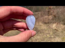 Charger et lire la vidéo dans la visionneuse de la Galerie, VENDU Agate blue lace 9