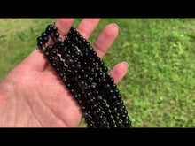 Charger et lire la vidéo dans la visionneuse de la Galerie, Perles en obsidienne oeil céleste (arc-en-ciel) entre 4 et 20mm