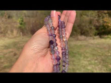 Charger et lire la vidéo dans la visionneuse de la Galerie, Perles en fluorite / fluorine facettée entre 6 et 10mm