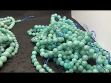 Charger et lire la vidéo dans la visionneuse de la Galerie, Perles en amazonite entre 4 et 12mm AU