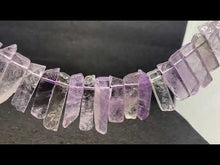 Charger et lire la vidéo dans la visionneuse de la Galerie, Perles en améthyste