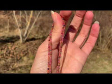 Charger et lire la vidéo dans la visionneuse de la Galerie, Perles en tourmaline multicolore facettée entre 2 et 5mm