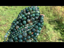 Charger et lire la vidéo dans la visionneuse de la Galerie, Perles en agate mousse entre 2 et 12mm