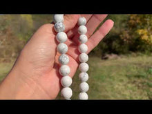Charger et lire la vidéo dans la visionneuse de la Galerie, Perles en howlite entre 2 et 14mm