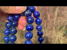 Charger et lire la vidéo dans la visionneuse de la Galerie, Perles en lapis-lazuli entre 2 et 12mm LD