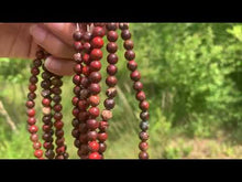 Charger et lire la vidéo dans la visionneuse de la Galerie, Perles en jaspe bréchique entre 4 et 12mm