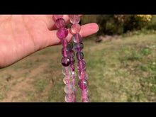 Charger et lire la vidéo dans la visionneuse de la Galerie, Perles en fluorite / fluorine