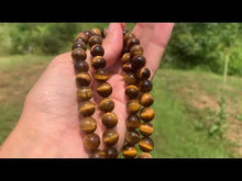 Charger et lire la vidéo dans la visionneuse de la Galerie, Perles en oeil de tigre entre 2 et 14mm OTD