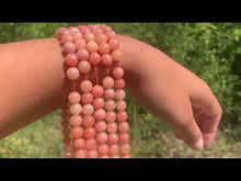 Charger et lire la vidéo dans la visionneuse de la Galerie, Perles en calcite orange entre 6 et 8mm