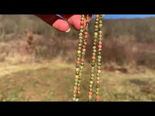Charger et lire la vidéo dans la visionneuse de la Galerie, Perles en unakite facettées entre 2 et 4,5mm