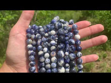 Charger et lire la vidéo dans la visionneuse de la Galerie, Perles en sodalite entre 2 et 12mm SU