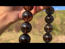 Charger et lire la vidéo dans la visionneuse de la Galerie, Perles en quartz fumé entre 2 et 20mm