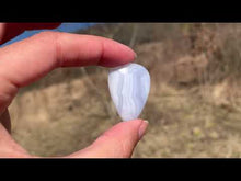 Charger et lire la vidéo dans la visionneuse de la Galerie, VENDU Agate blue lace 4