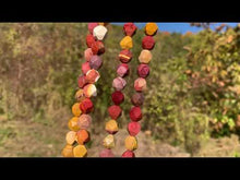 Charger et lire la vidéo dans la visionneuse de la Galerie, Perles en jaspe mookaite forme diamant entre 6 et 10mm