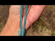 Charger et lire la vidéo dans la visionneuse de la Galerie, Perles en apatite facettées entre 2 et 4mm