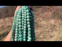 Charger et lire la vidéo dans la visionneuse de la Galerie, Perles en amazonite entre 4 et 12mm AU