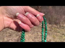 Charger et lire la vidéo dans la visionneuse de la Galerie, Perles en malachite facettées entre 2 et 6,5mm
