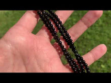 Charger et lire la vidéo dans la visionneuse de la Galerie, Perles en obsidienne oeil céleste (arc-en-ciel) entre 4 et 20mm