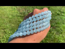 Charger et lire la vidéo dans la visionneuse de la Galerie, Perles en aigue-marine entre 2 et 12mm AMT