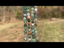 Charger et lire la vidéo dans la visionneuse de la Galerie, Perles en agate indienne, forme diamant entre 6 et 10mm