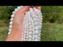 Charger et lire la vidéo dans la visionneuse de la Galerie, Perles en labradorite blanche entre 4 et 12mm LBD