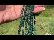 Charger et lire la vidéo dans la visionneuse de la Galerie, Perles en agate mousse entre 2 et 12mm