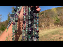 Charger et lire la vidéo dans la visionneuse de la Galerie, Perles en fluorite entre 6 et 12mm
