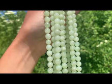 Charger et lire la vidéo dans la visionneuse de la Galerie, Perles en serpentine entre 4 et 12mm