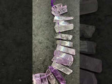 Charger et lire la vidéo dans la visionneuse de la Galerie, Perles en améthyste