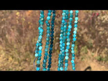 Charger et lire la vidéo dans la visionneuse de la Galerie, Perles en apatite facettées entre 2 et 4mm