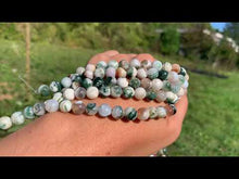 Charger et lire la vidéo dans la visionneuse de la Galerie, Perles en agate arbres entre 4 et 12mm
