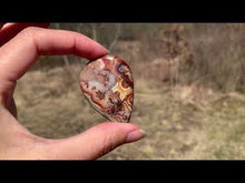 Charger et lire la vidéo dans la visionneuse de la Galerie, VENDU Agate Crazy Lace 5