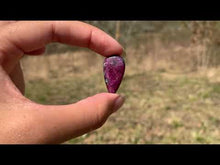 Charger et lire la vidéo dans la visionneuse de la Galerie, VENDU Rubis Zoïsite (Anyolite) 7