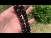 Charger et lire la vidéo dans la visionneuse de la Galerie, Perles en obsidienne dorée entre 4 et 20mm