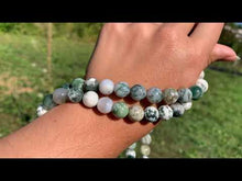 Charger et lire la vidéo dans la visionneuse de la Galerie, Perles en agate arbres entre 4 et 12mm