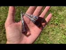 Charger et lire la vidéo dans la visionneuse de la Galerie, Pendule en quartz fumé