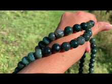 Charger et lire la vidéo dans la visionneuse de la Galerie, Perles en agate mousse entre 2 et 12mm