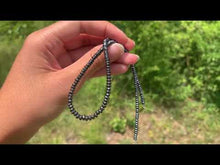 Charger et lire la vidéo dans la visionneuse de la Galerie, Perles en hématite, forme en disque facetté entre 2 et 12mm