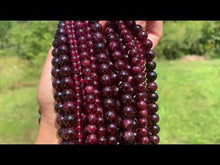Charger et lire la vidéo dans la visionneuse de la Galerie, Perles en grenat entre 2 et 10mm GT