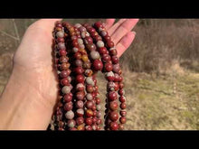 Charger et lire la vidéo dans la visionneuse de la Galerie, Perles en jaspe Noreena entre 6 et 12mm
