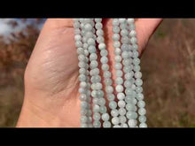 Charger et lire la vidéo dans la visionneuse de la Galerie, Perles en aigue-marine entre 4 et 12mm AMU