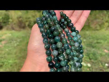 Charger et lire la vidéo dans la visionneuse de la Galerie, Perles en agate mousse entre 2 et 12mm