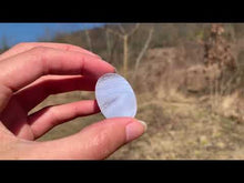 Charger et lire la vidéo dans la visionneuse de la Galerie, VENDU Agate blue lace 2