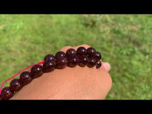 Charger et lire la vidéo dans la visionneuse de la Galerie, Perles en grenat entre 2 et 10mm GT